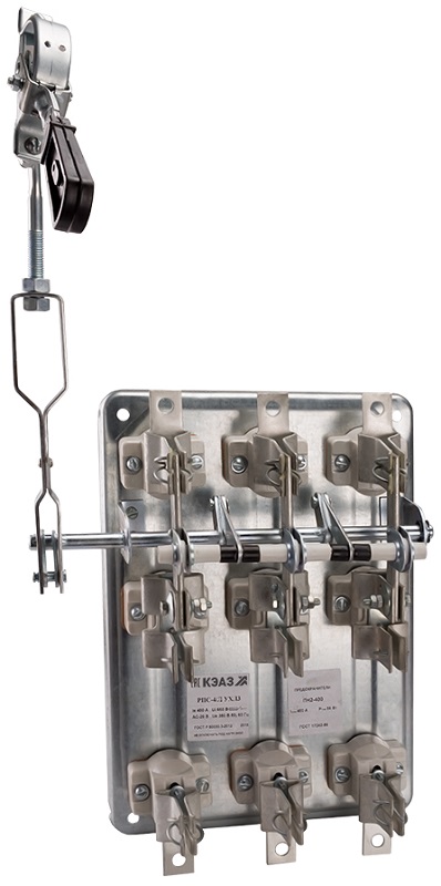 Выключатель-разъединитель Кэаз РПС-16Л-1600А-ПВ 3п 1600А с плавкими вставками левый фото Выключатель-разъединитель Кэаз РПС-16Л-1600А-ПВ 3п 1600А с плавкими вставками левый картинка